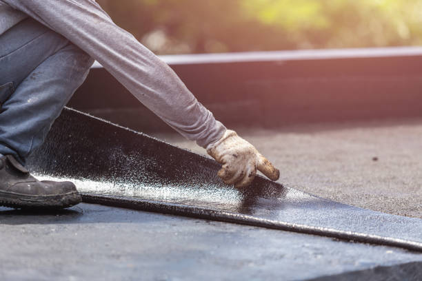 Professional Basement Waterproofing technician working in Elizabethtown, PA